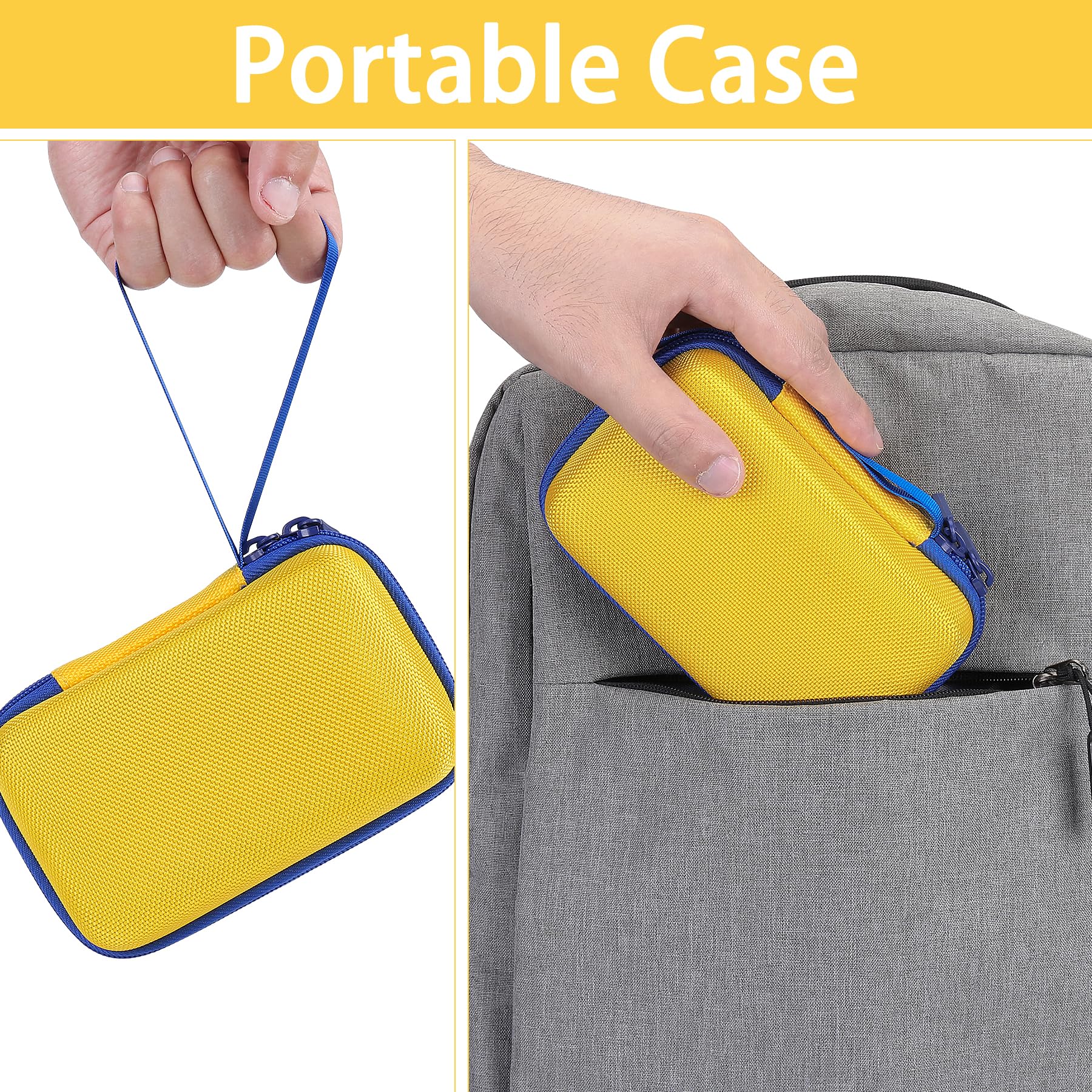 Aenllosi Game Controller Case custodia rigida Giallo Blu EVA