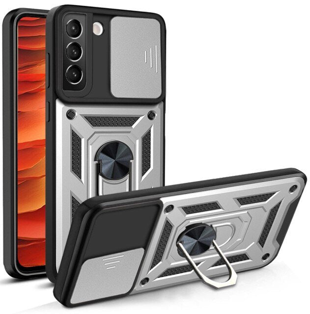 Redpepper Galaxy S22 Ultra cover con anello leggera