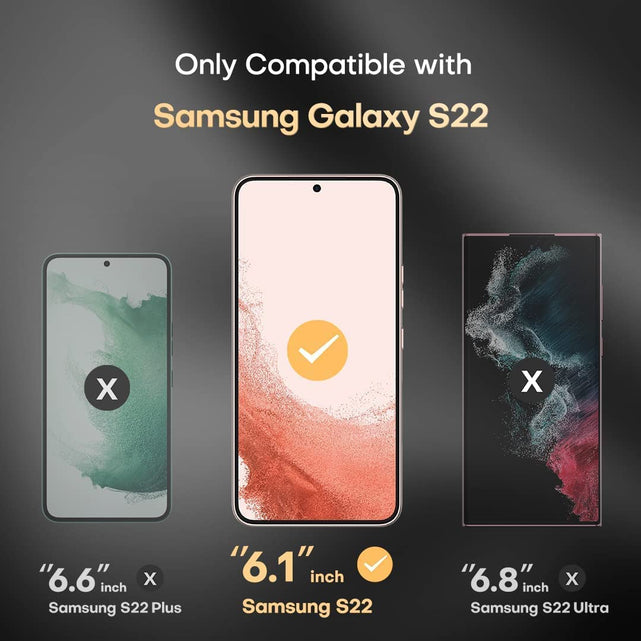 Redpepper Galaxy Cases cover Galaxy S22 5G 6.1 trasparente antishock