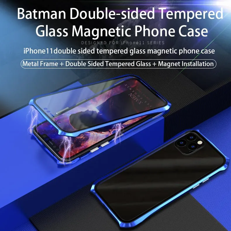 Redpepper iPhone 11 Pro Max Cover Magnetica Bifacciale