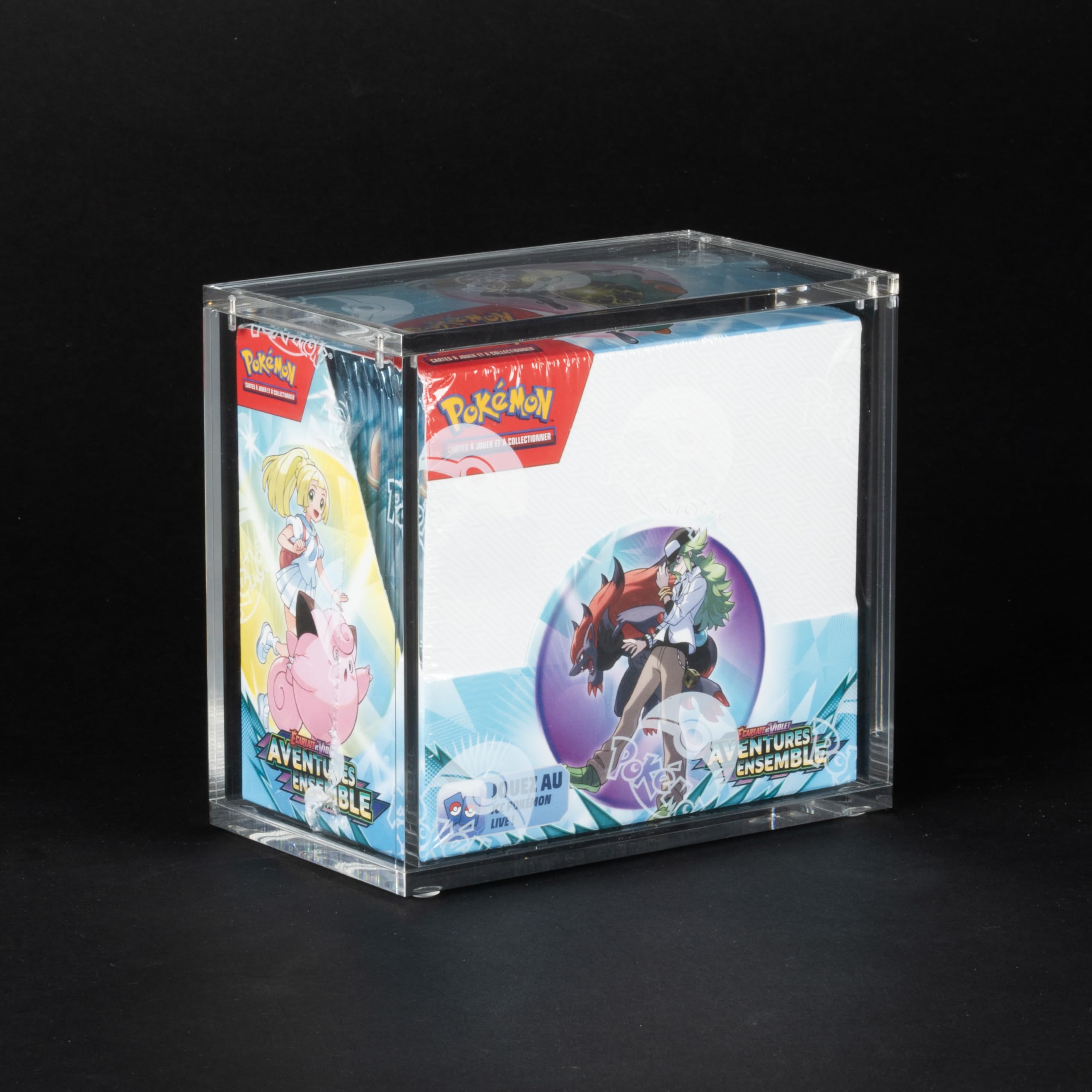 Konix Booster vetrina display acrilico anti-UV 138x79x124