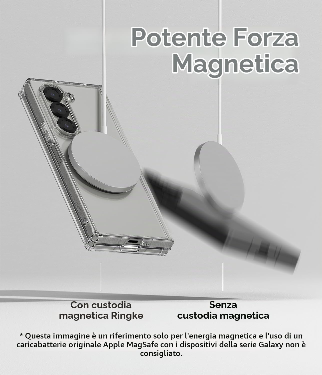 Ringke Fusion Magnetic Cover Galaxy Z Fold 6 Trasparente