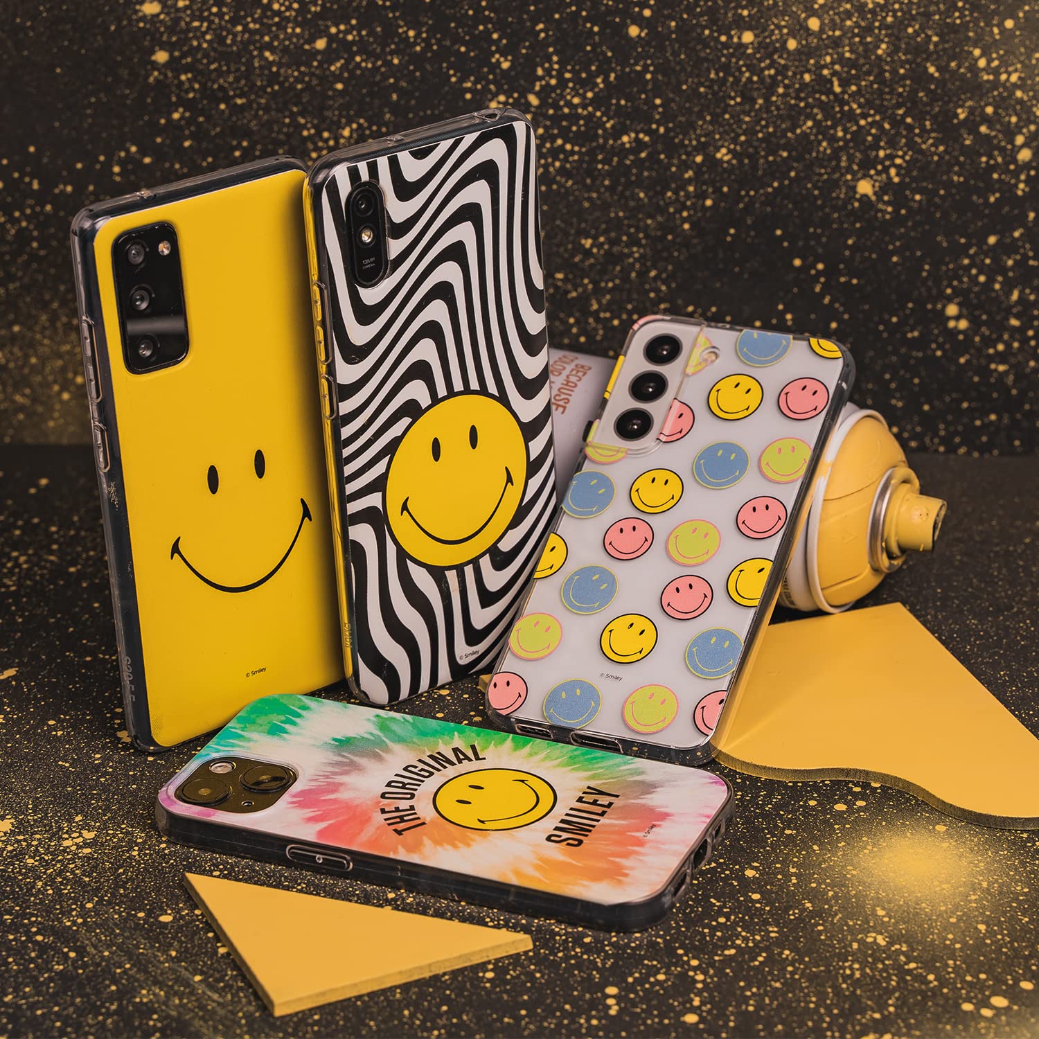 La Casa de las Carcasas Smiley Stickers cover Redmi Note 9S trasparente