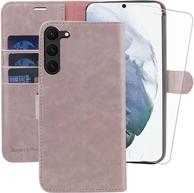 Redpepper Galaxy S23 custodia portafoglio pelle con carte