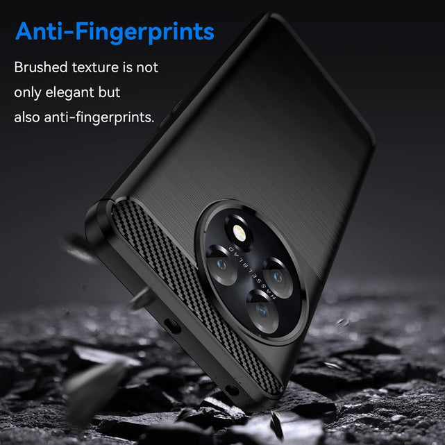 Redpepper OnePlus 11 cover nera + 2 vetri antigraffio