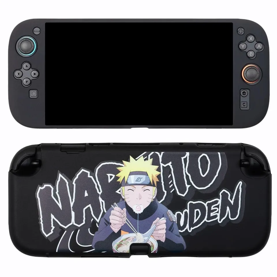 Konix Naruto Custodia Silicone Switch 2 Nero Ramen