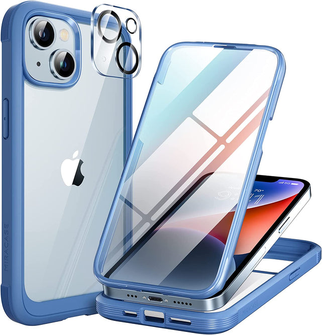 Redpepper iPhone 14 Cover Trasparente Bumper 6.1 Antishock