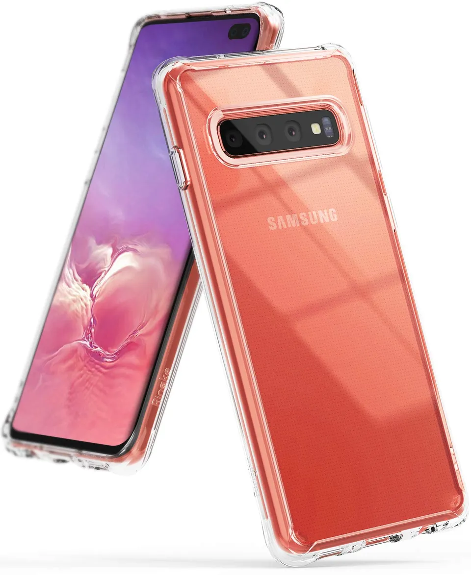 Ringke Fusion Custodia Galaxy S10 Plus 6.4 Trasparente Antiurto