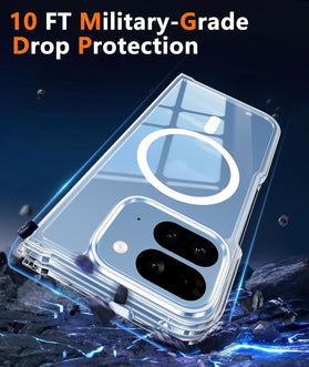 Redpepper Pixel 10 Pro Fold Cover Magnetica Opaca Traslucida