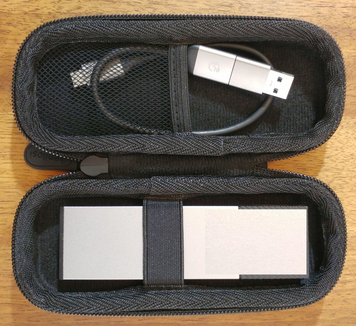 Aenllosi SSD Case custodia UGREEN M.2 NVME EVA 16,5 cm