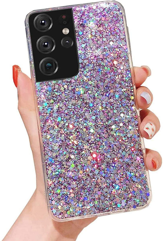 Redpepper Galaxy S22 Ultra cover glitter strass slim