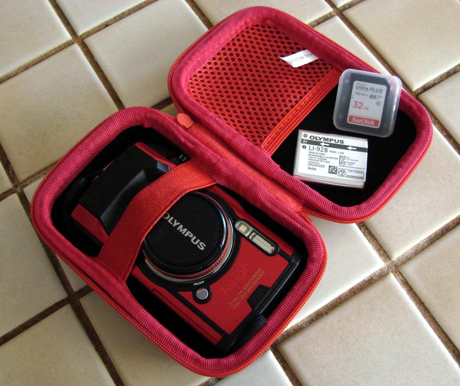 Aenllosi Camera Case custodia fotocamera TG-7 rigida EVA