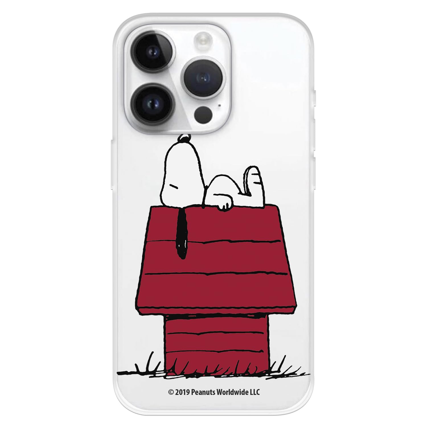 La Casa de las Carcasas cover iPhone 15 Pro Silhouette Snoopy