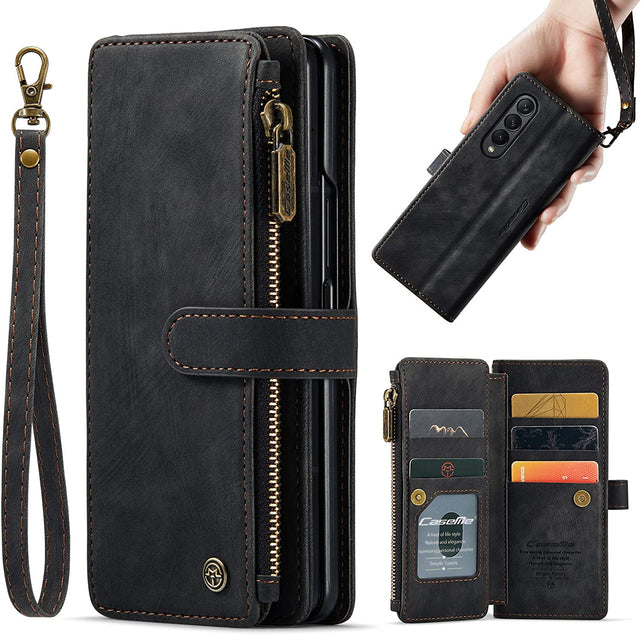 Redpepper Z Fold 4 Wallet Pelle con Tracolla