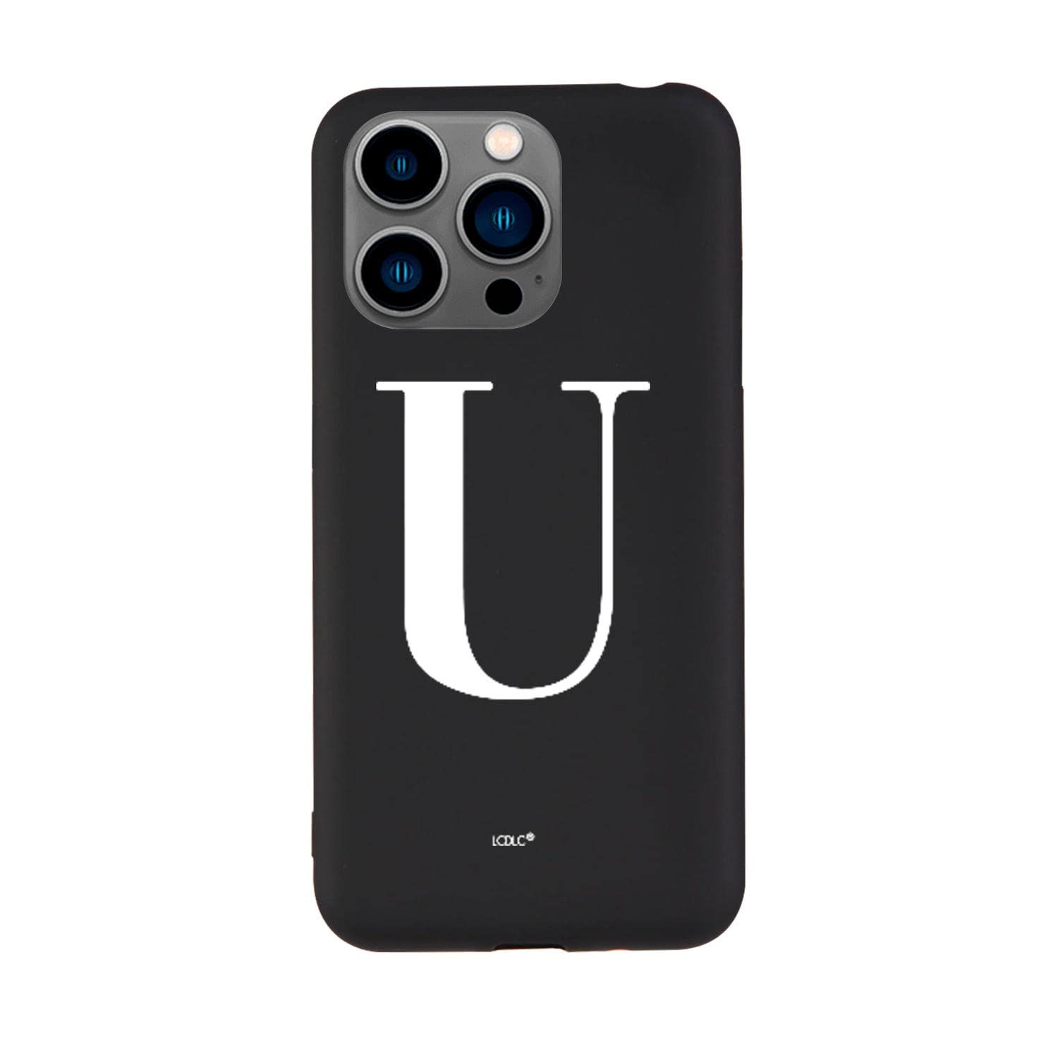La Casa de las Carcasas Personalizzate iPhone 15 Pro custodia nera silicone