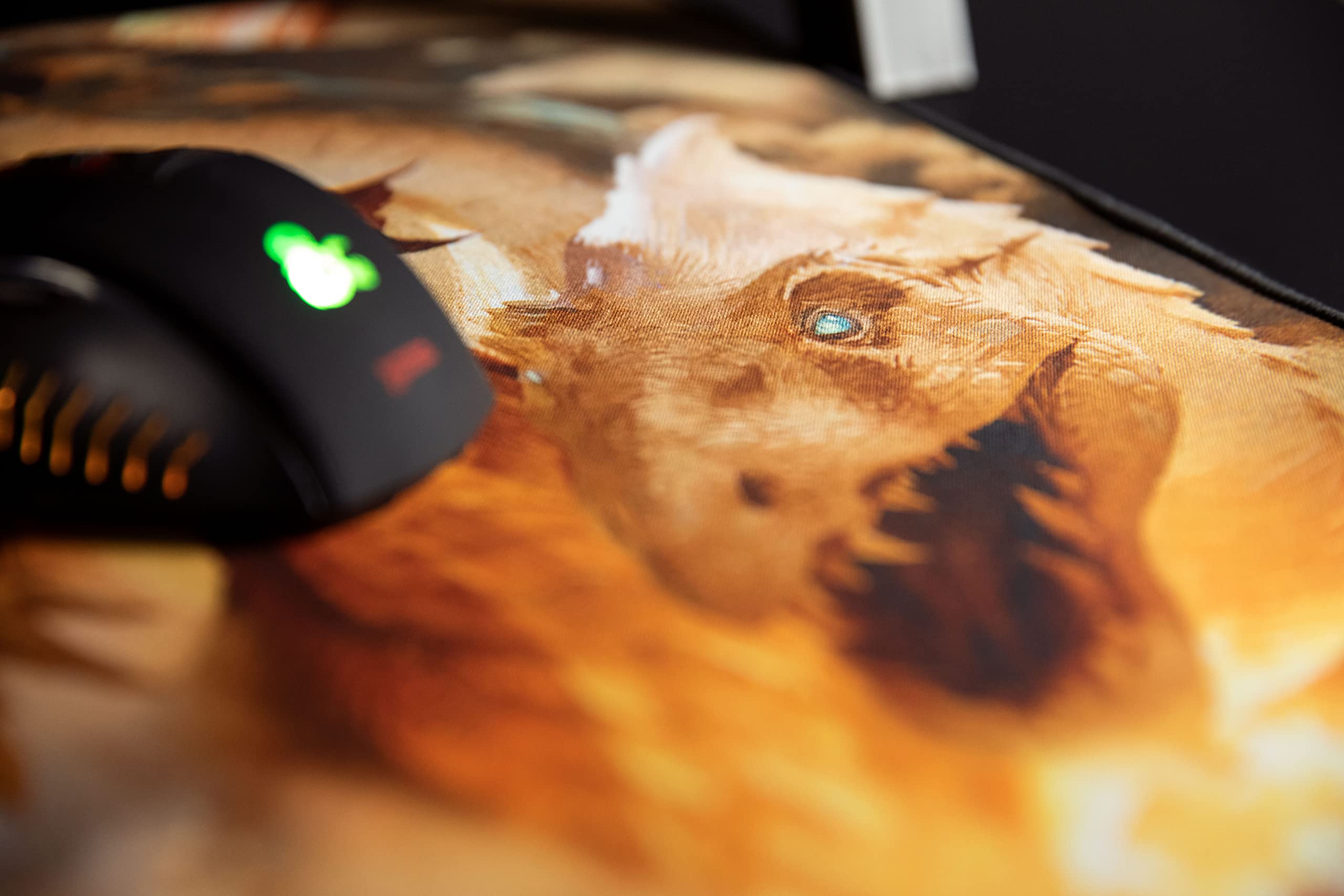 Konix Mouse pads tappetino mouse XXL 90x46 D&D Tiamat antiscivolo