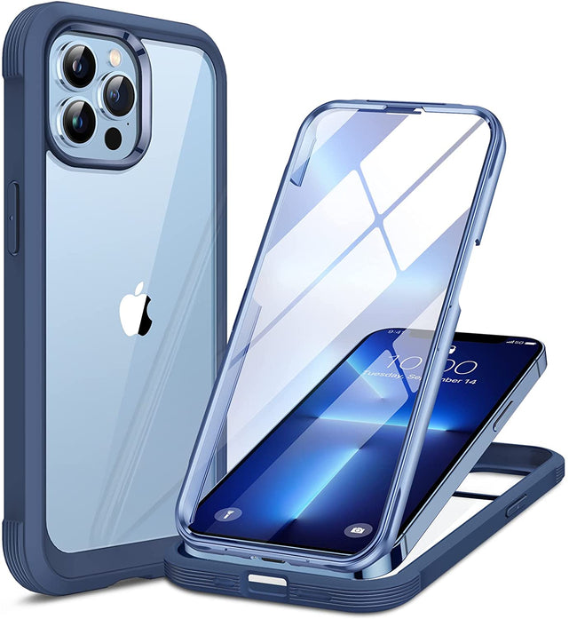 Redpepper iPhone 13 Pro cover trasparente con vetro 9H