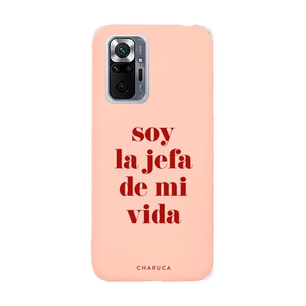 La Casa de las Carcasas Charuca Redmi Note 10 Pro cover rosa silicone