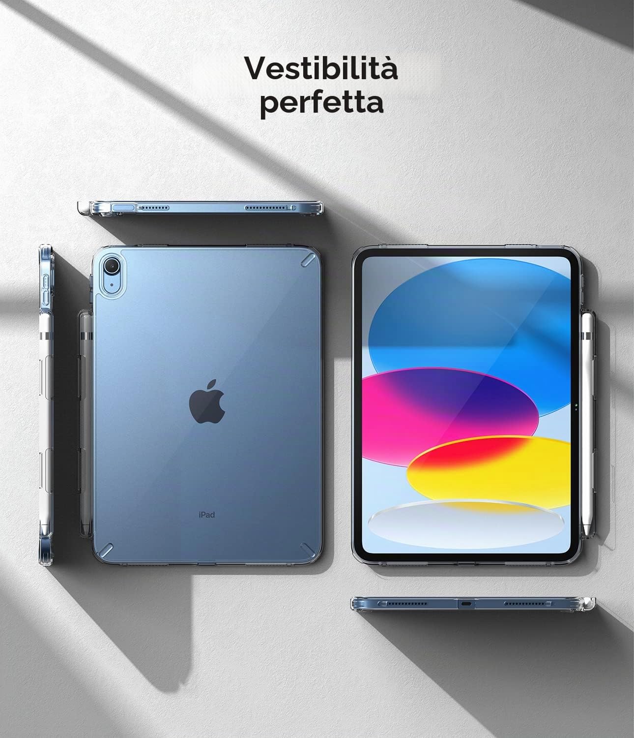 Ringke Fusion Cover iPad A16/10ª Gen Trasparente Clear