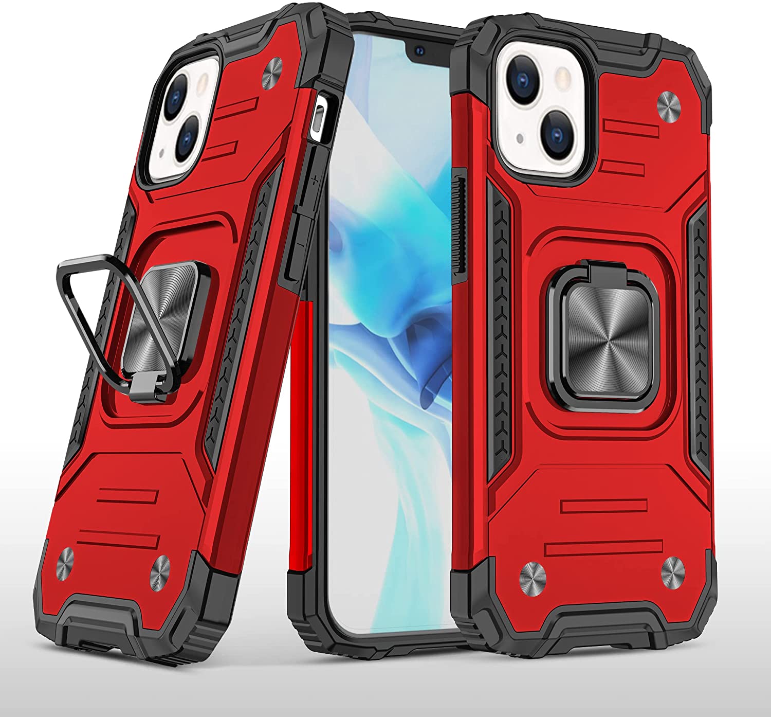Redpepper Apple Cases iPhone 13 cover armor magnetica stand antishock