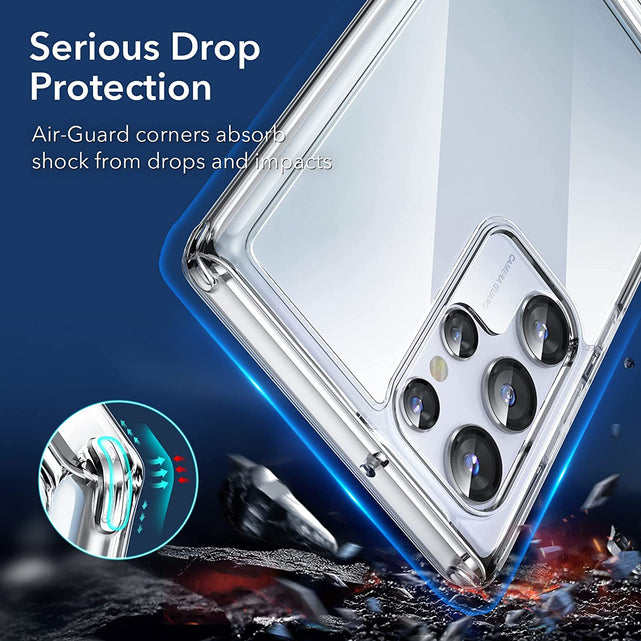 Redpepper Galaxy Cases cover Galaxy S22 Ultra stand trasparente