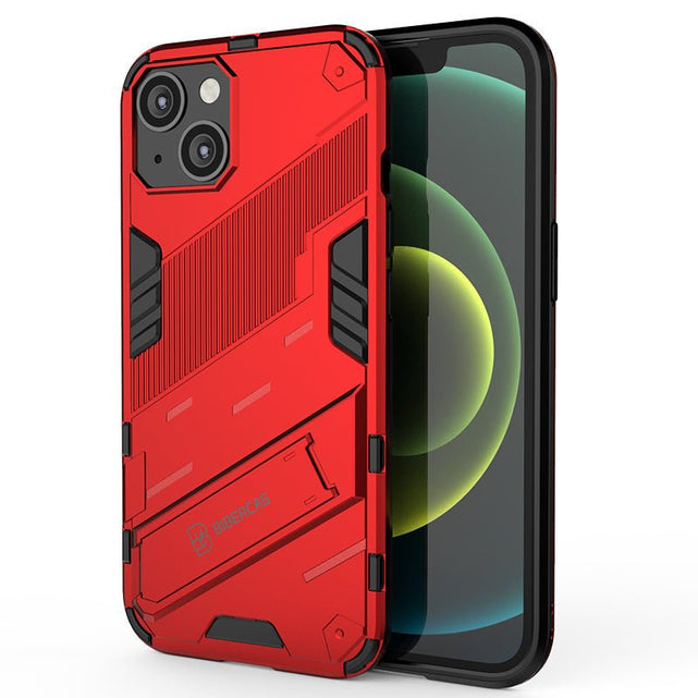 Redpepper iPhone 14 cover armor con stand nero antiurto