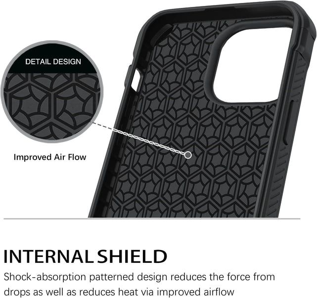 Redpepper iPhone 14 Pro cover carbonio slim antiurto