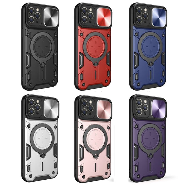 Redpepper iPhone 13 Pro Max Cover Magnetica Camshield