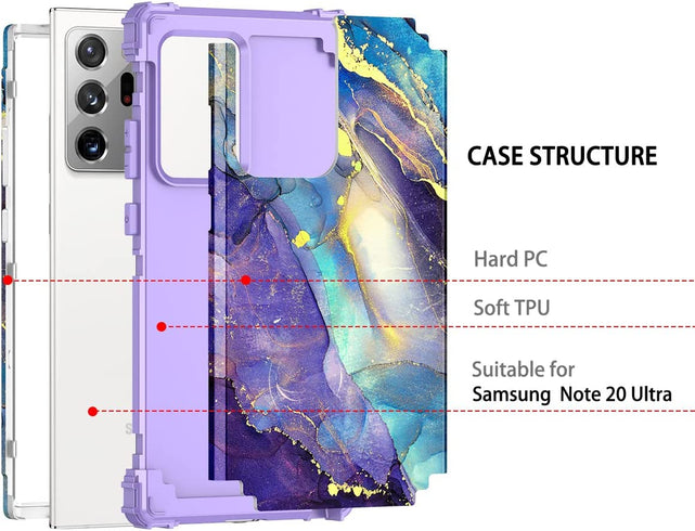 Redpepper Note 20 Ultra Custodia Antiurto 3 in 1