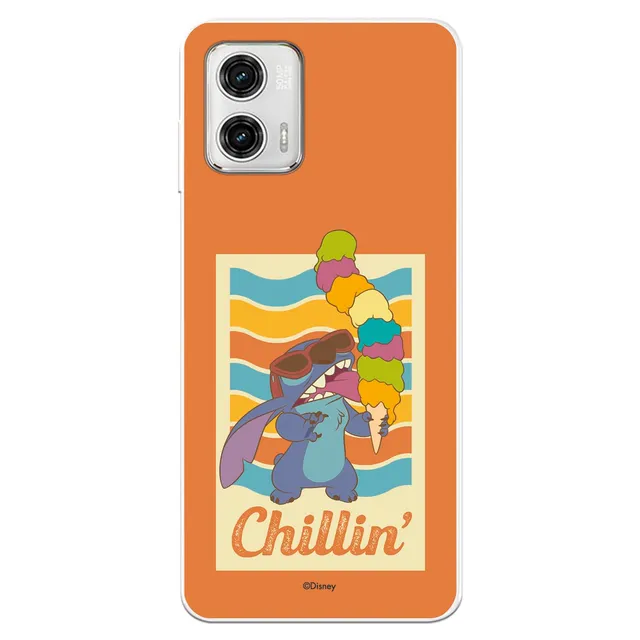 La Casa de las Carcasas Licenze Ufficiali Motorola Moto G73 5G custodia Stitch trasparente