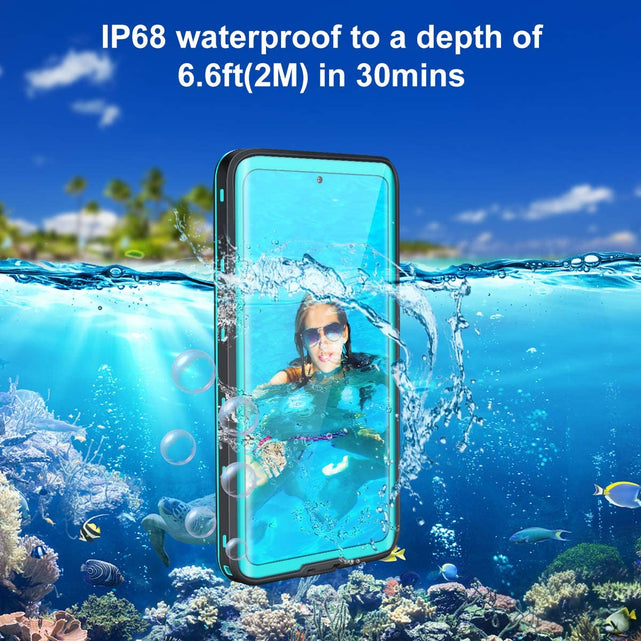 Redpepper Galaxy S21 Ultra Cover Impermeabile IP68 Nero