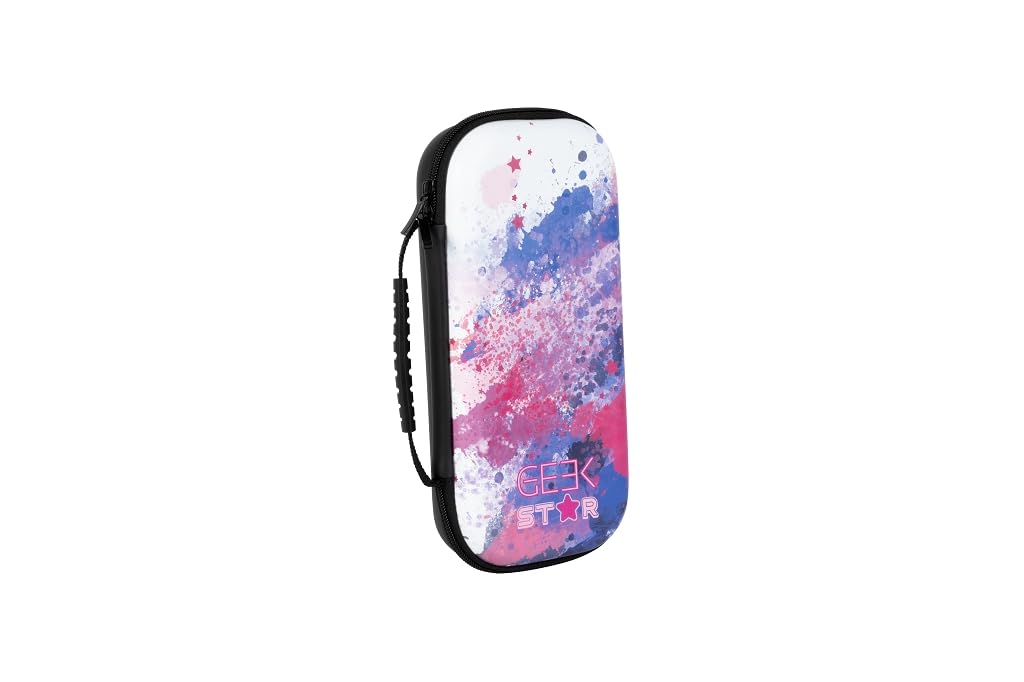 Konix Geek Star custodia Switch OLED Lite 8 giochi stelle