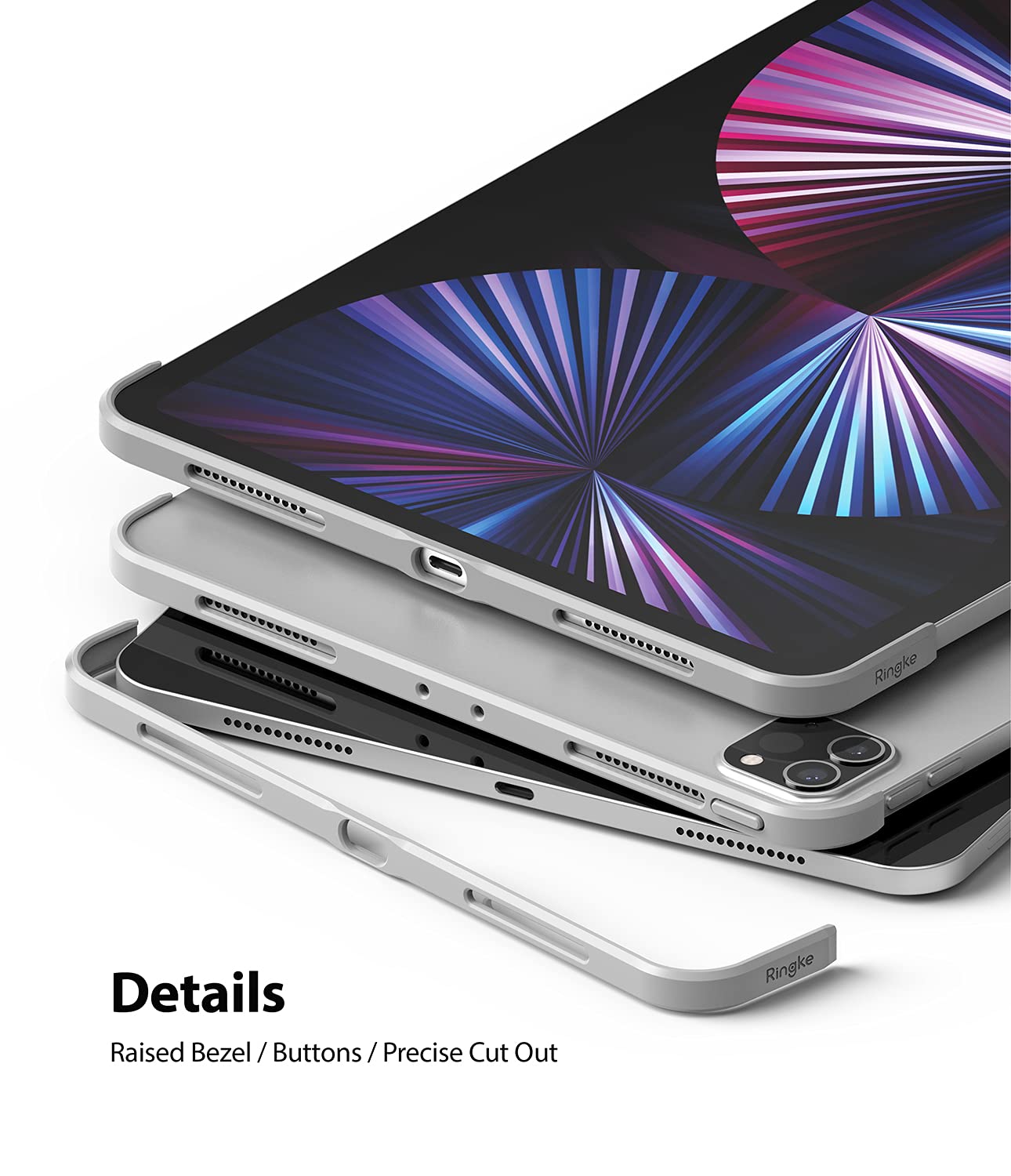 Ringke Full Frame Shield Cover iPad Pro 11 2021 Argento