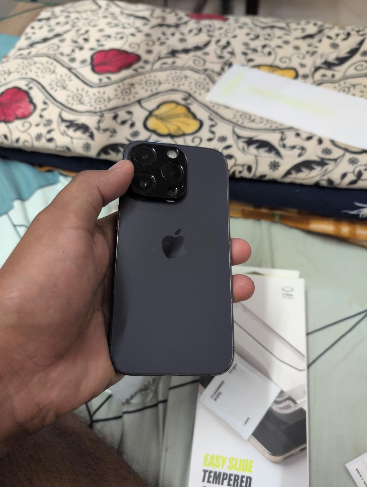 Ringke Camera Styling Protezione iPhone 14 Pro Nera Alluminio