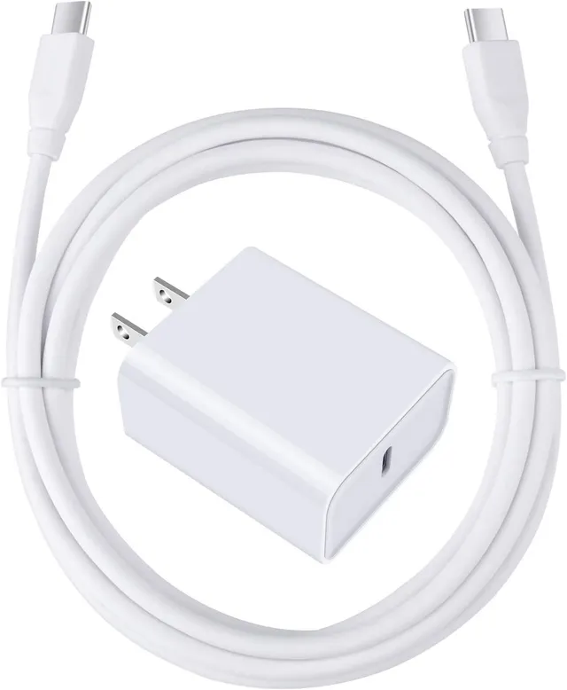 Redpepper Cavi Kit Caricatore 20W + Cavo USB-C 1,8m Bianco