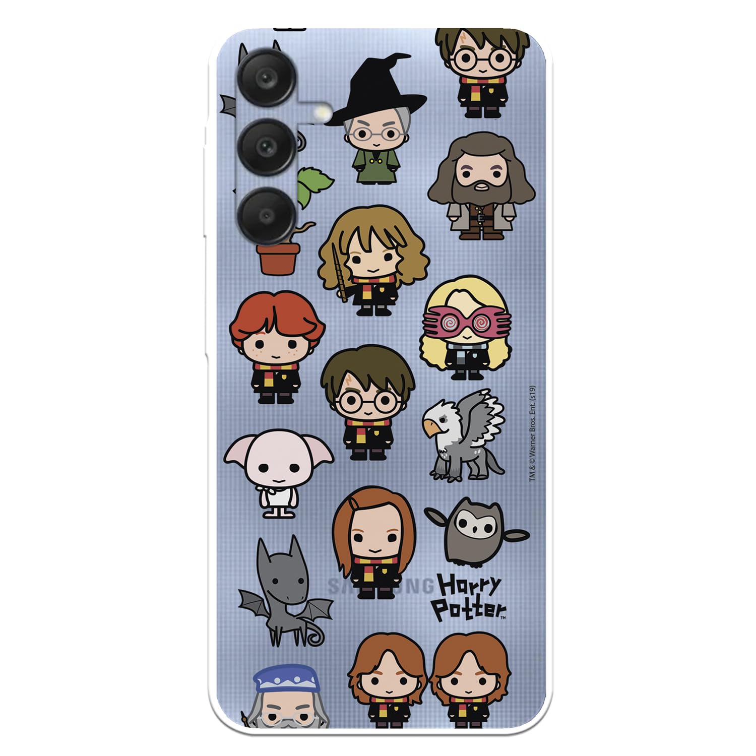 La Casa de las Carcasas Galaxy A25 5G cover Hogwarts silicone