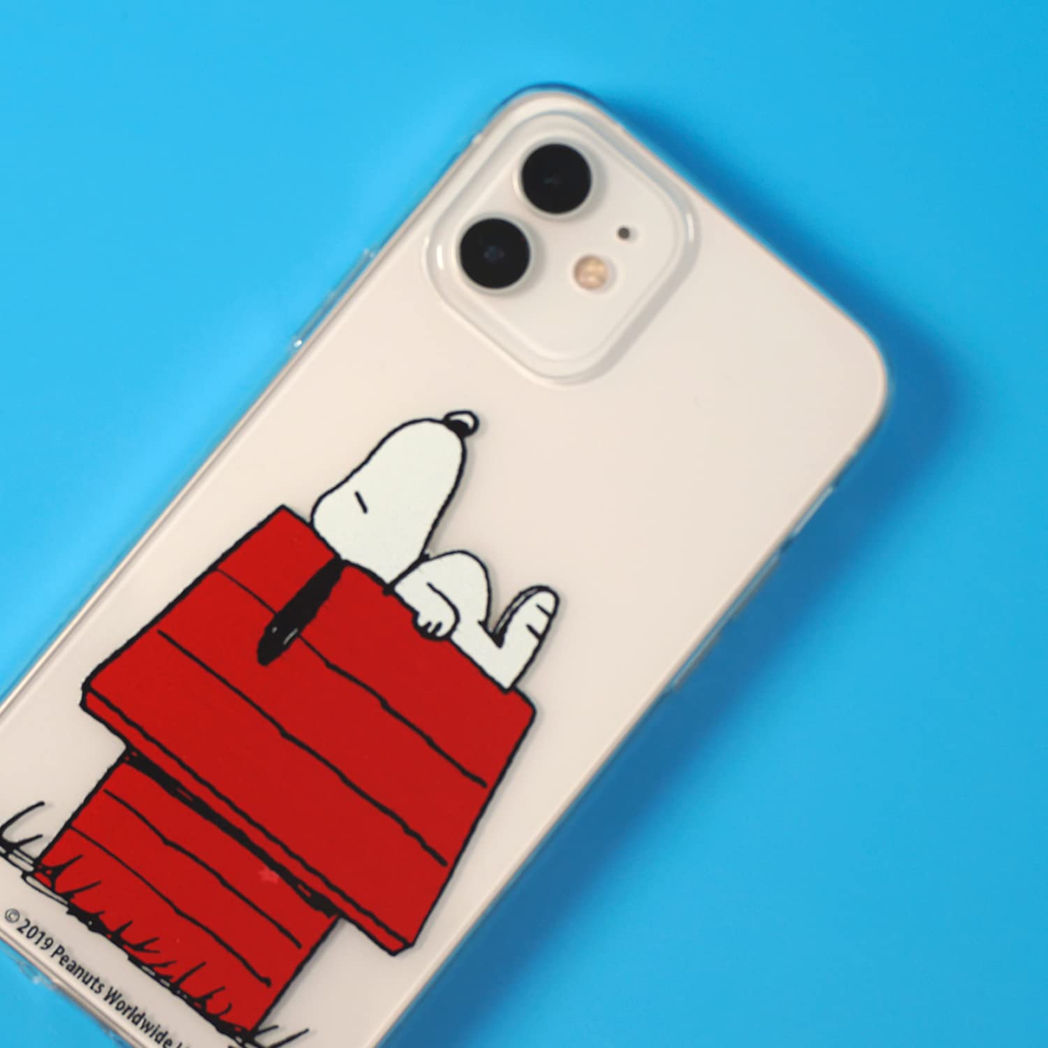 Licenze Ufficiali Snoopy Casa cover Moto G14 trasparente