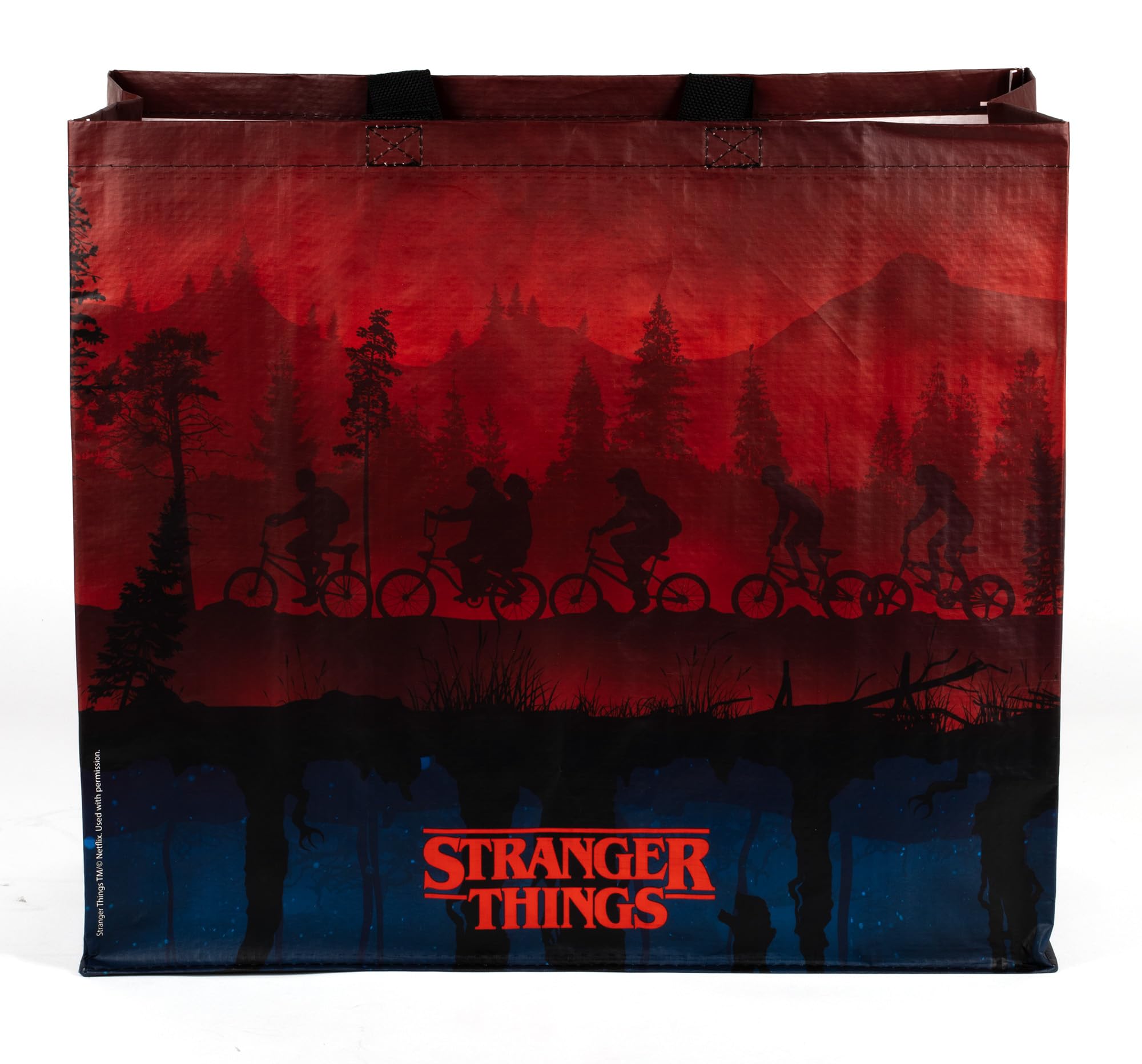 Konix Stranger Things borsa spesa 40x45x20 riciclata Upside Down