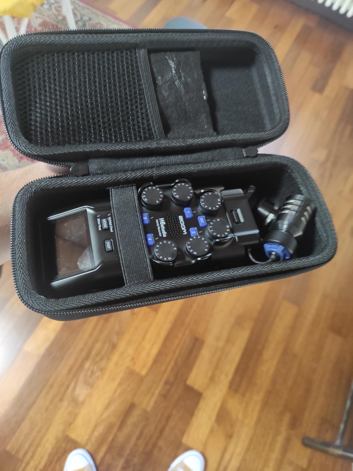 Aenllosi Microphone Case H1essential custodia registratore EVA