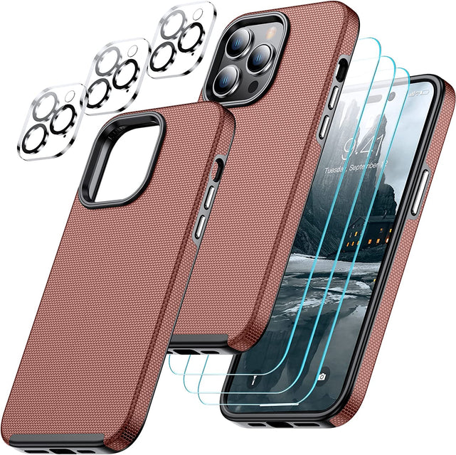 Redpepper iPhone 14 Pro Max cover nero antishock slim