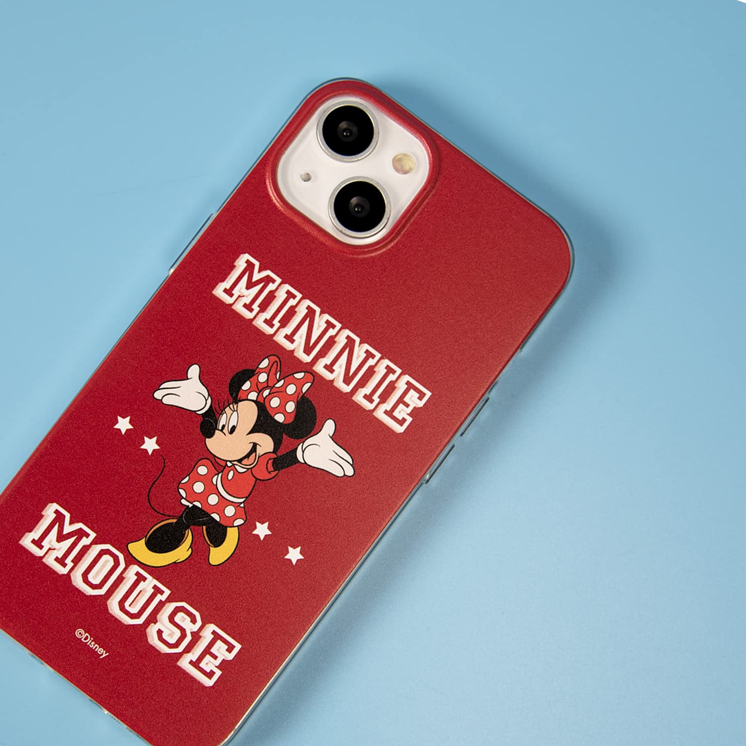 La Casa de las Carcasas Disney Minnie custodia Galaxy A52 silicone rosso