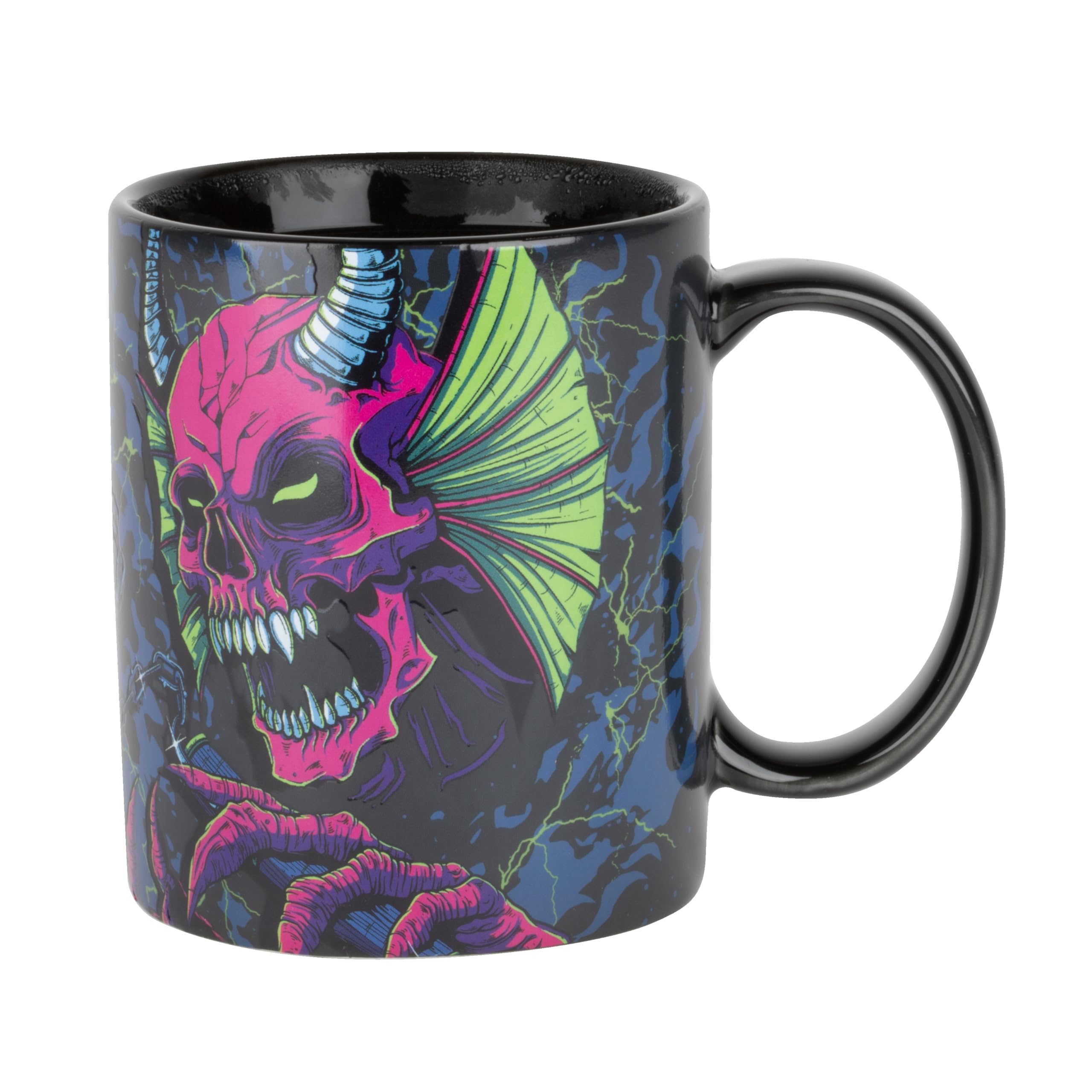 Konix Licensed merchandise Hellfire Club tazza 320 ml termoreattiva nera