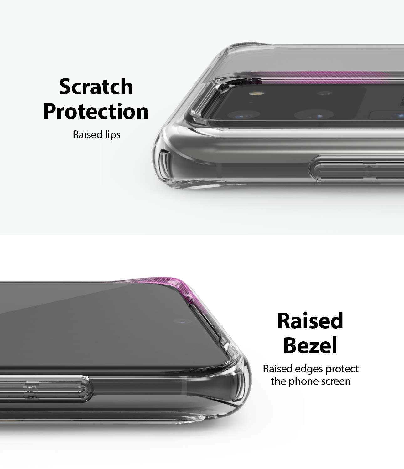 Ringke Fusion Galaxy S20 Ultra cover trasparente Clear antiurto