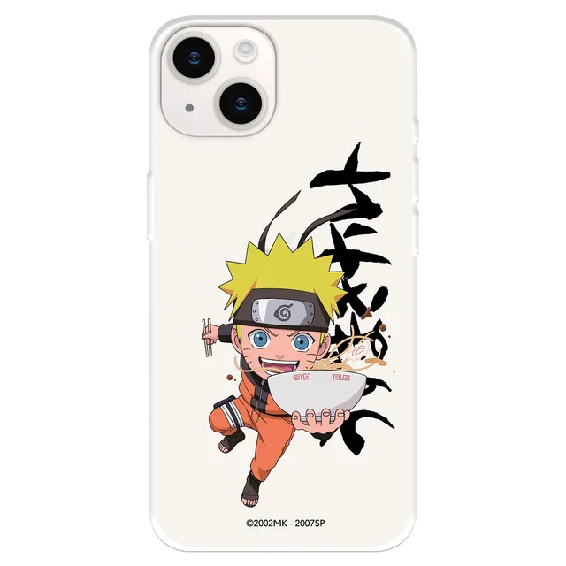 La Casa de las Carcasas Baby Naruto Ramen custodia iPhone 15 Plus silicone