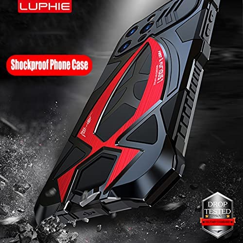 Redpepper Apple Cases iPhone 13 Pro Max cover armor nero rosso
