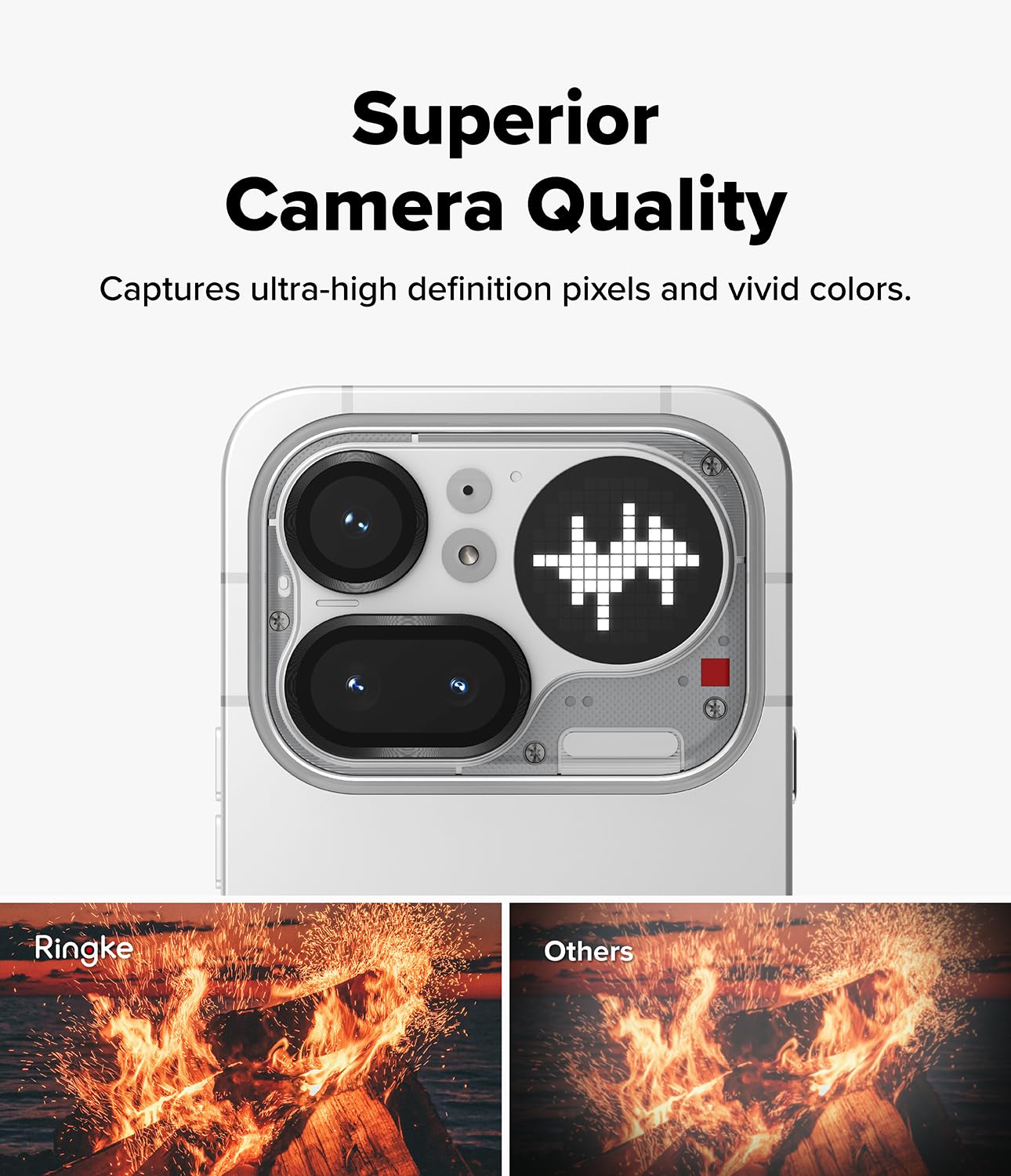 Ringke Camera Lens Frame Glass Nothing Phone 4a Pro