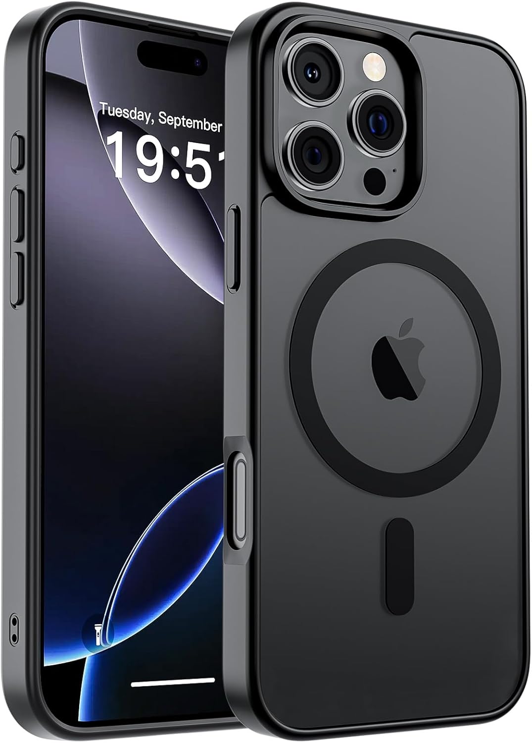 Redpepper Apple Cases Magnetic iPhone 16 Pro Max cover nero MagSafe