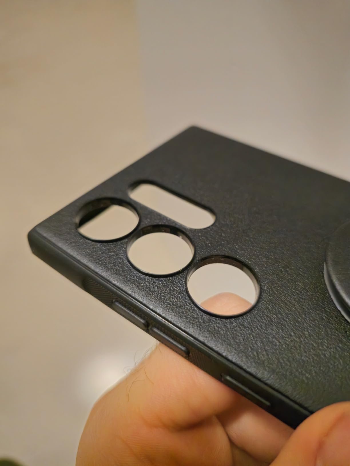 Ringke Onyx Galaxy S25 cover TPU nera anti-impronta