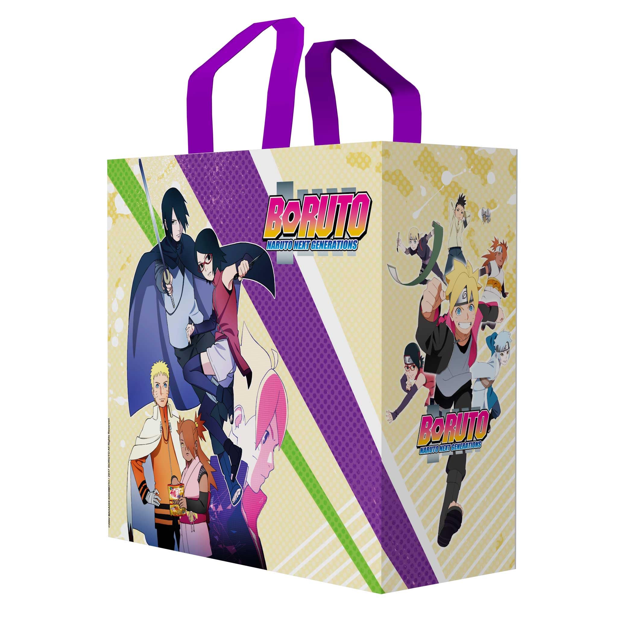 Konix Boruto Naruto borsa spesa 40x45x20 cm riciclata