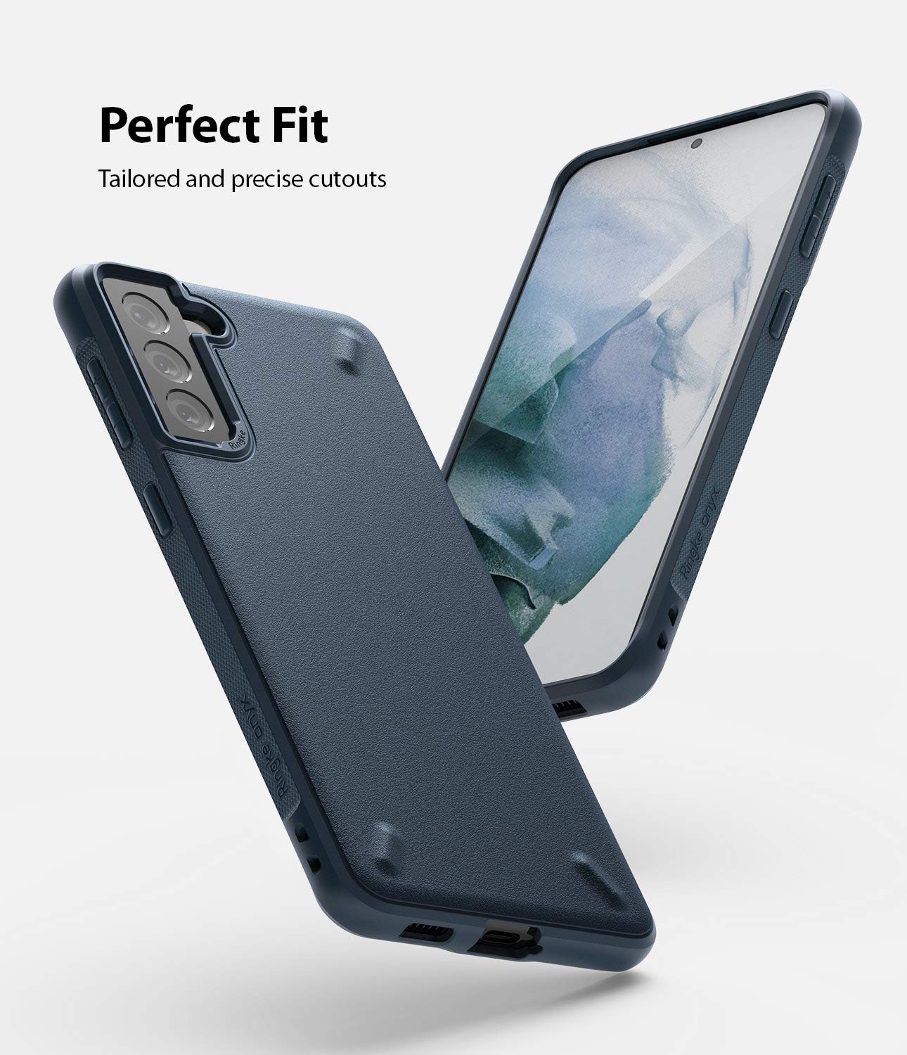 Ringke Onyx Galaxy S21 Plus custodia antiurto blu Navy